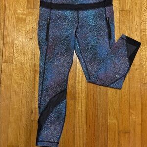Lululemon Inspire Tight II—Strive Multi Black / Black